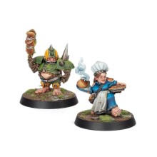 Blood Bowl Cindy Piewhistle & Puggy Baconbreath