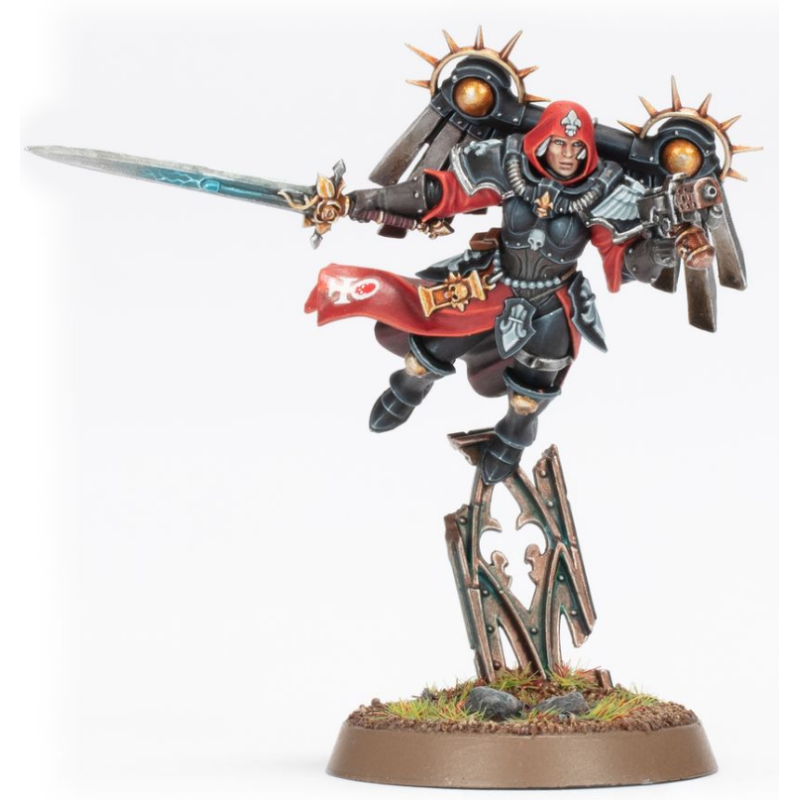 Adepta Sororitas Canoness with Jump Pack