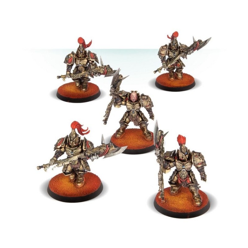 Adeptus Custodes Custodian Guard with Adrasite Spears