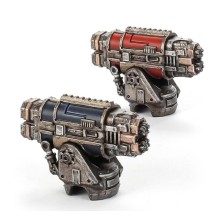 Adeptus Titanicus Warlord Battle Titan Paired Vulcan Mega-Bolters