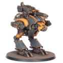 Adeptus Titanicus Dire Wolf Heavy Scout Titan with Volcano Cannon