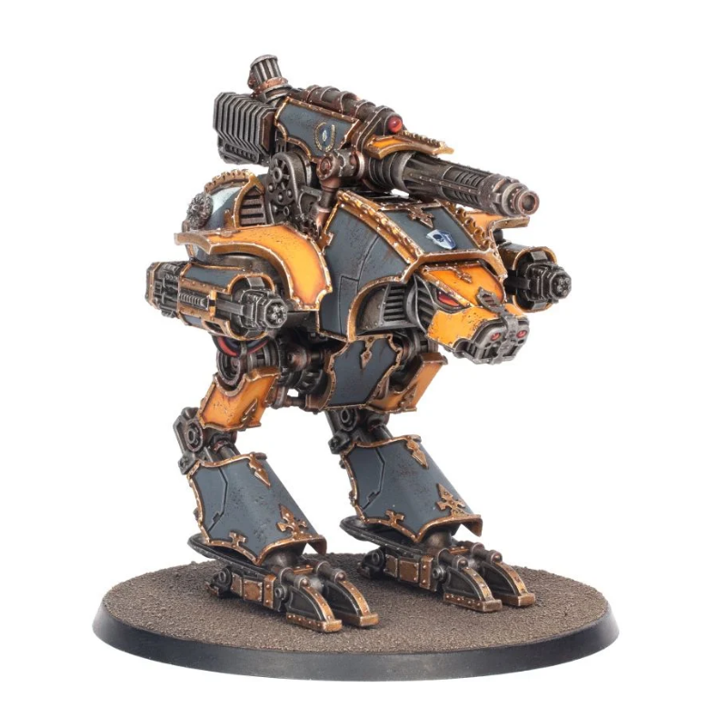 Adeptus Titanicus Dire Wolf Heavy Scout Titan with Volcano Cannon