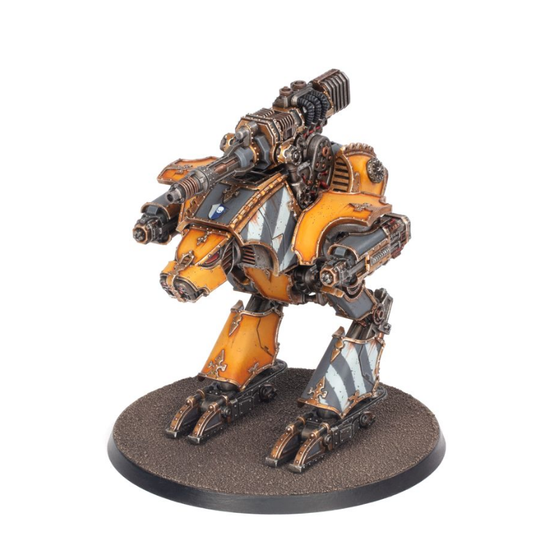 Adeptus Titanicus Dire Wolf Heavy Scout Titan with Neutron Laser