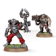 Grey Knights Servitors with Multi-melta