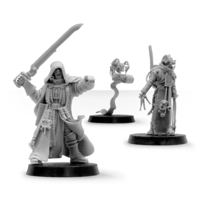 Inquisitor Solomon Lok and Retinue