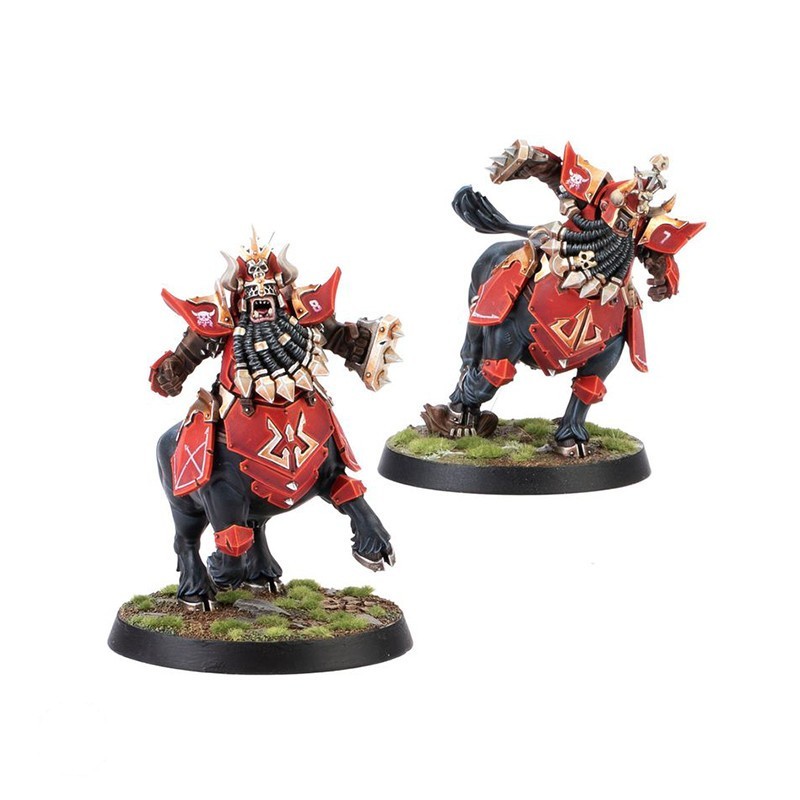 Blood Bowl Chaos Dwarf Bull Centaurs