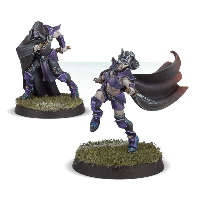 Blood Bowl Dark Elf Assassins